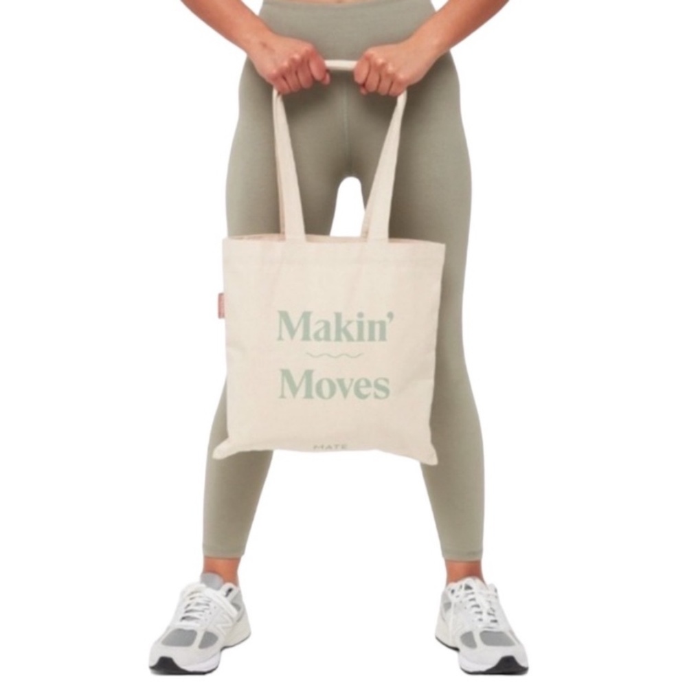 Mate The Label Makin Moves Organic Tote New